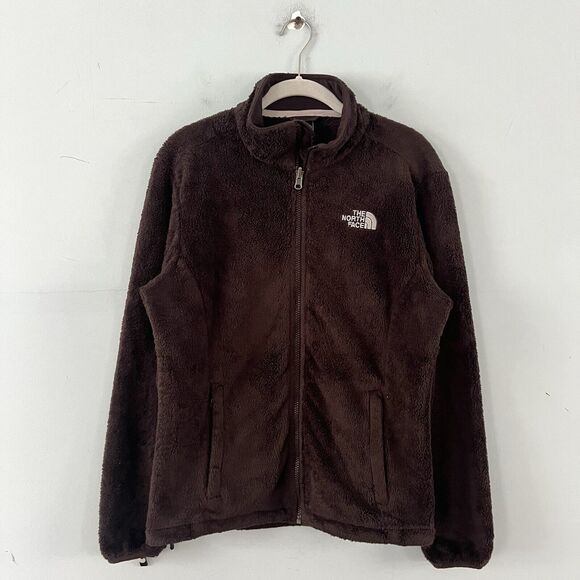 The North Face Osito Chocolate Brown Fleece Full Zip Up Jacket - Picture 1 of 4